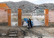 انفجار تروریستی مدرسه دخترانه سیدالشهداء در غرب کابل