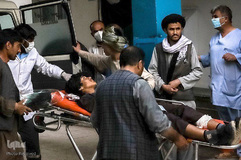 انفجار تروریستی مدرسه دخترانه سیدالشهداء در غرب کابل