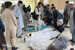 انفجار تروریستی مدرسه دخترانه سیدالشهداء در غرب کابل