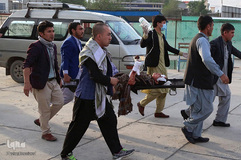 انفجار تروریستی مدرسه دخترانه سیدالشهداء در غرب کابل