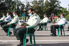 اختتامیه محافل انس با قرآن ماه مبارک رمضان سازمان عقیدتی سیاسی فرماندهی انتظامی تهران بزرگ