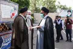 اختتامیه محافل انس با قرآن ماه مبارک رمضان سازمان عقیدتی سیاسی فرماندهی انتظامی تهران بزرگ