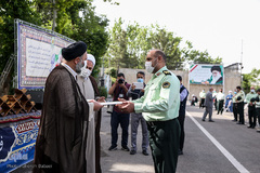 اختتامیه محافل انس با قرآن ماه مبارک رمضان سازمان عقیدتی سیاسی فرماندهی انتظامی تهران بزرگ