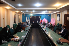 مراسم رونمایی از مصحف شریف ۱۸۰حزبی به قلم کاتبان ممتاز