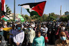 تظاهرات در تهران برای اعلام همبستگی با مردم مظلوم فلسطین
