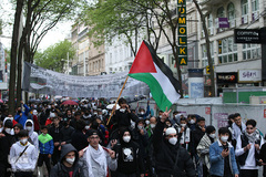 تظاهرات در وین، اتریش برای اعلام همبستگی با مردم مظلوم فلسطین
