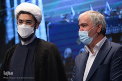 غلامرضا غفاری، معاون فرهنگی و اجتماعی وزارت علوم و  حجت الاسلام والمسلمین مصطفی رستمی، رییس نهاد نمایندگی مقام معظم رهبری