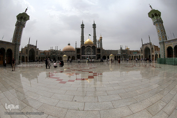 حرم نورانی کریمه حضرت معصومه(س) کریمه اهل بیت(ع) در شهر مقدس قم