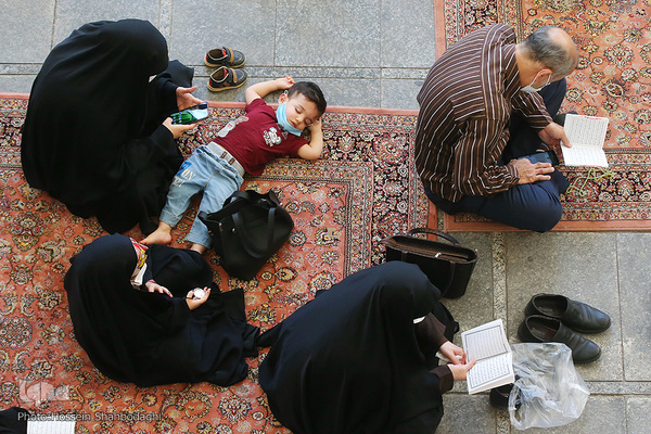 حرم نورانی کریمه حضرت معصومه(س) کریمه اهل بیت(ع) در شهر مقدس قم