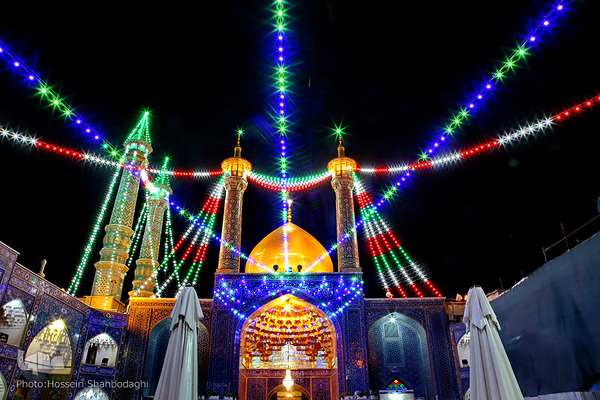 حرم نورانی کریمه حضرت معصومه(س) کریمه اهل بیت(ع) در شهر مقدس قم