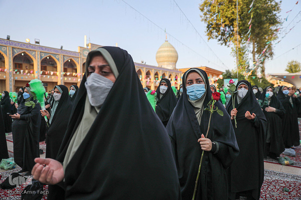 گلباران حرم مطهر امین ولایت