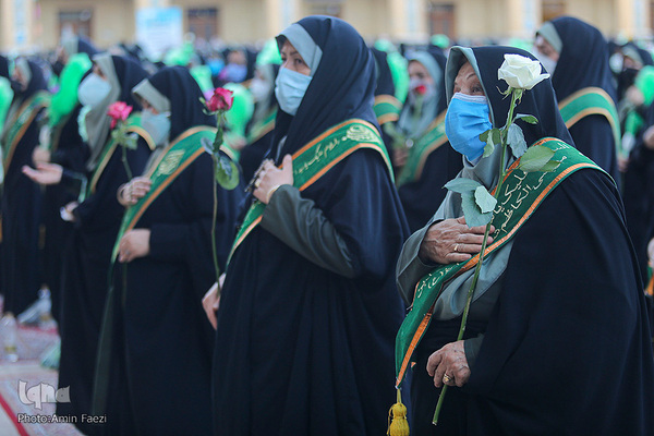 گلباران حرم مطهر امین ولایت