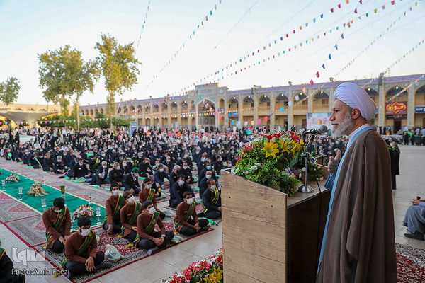 گلباران حرم مطهر امین ولایت