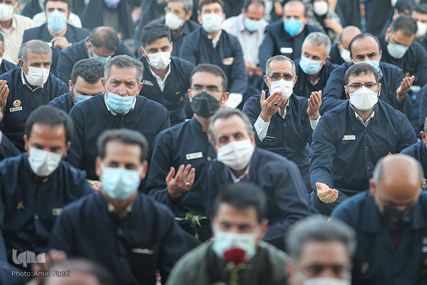 گلباران حرم مطهر امین ولایت