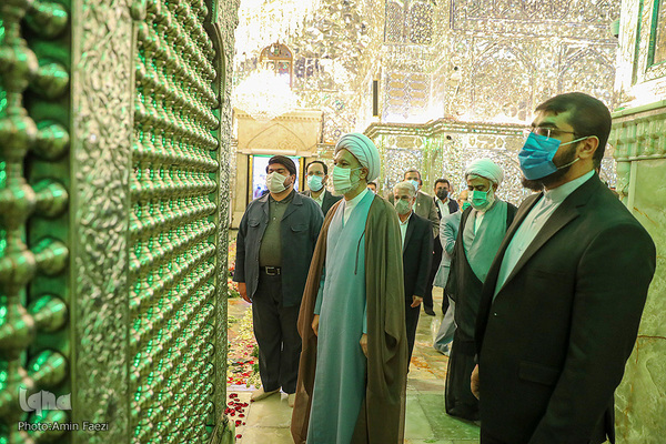 گلباران حرم مطهر امین ولایت