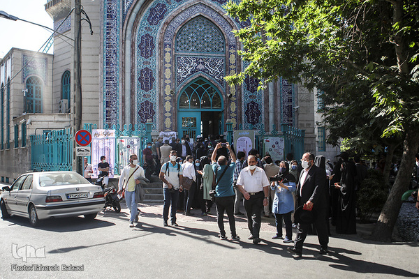 جشن انتخابات ۱۴۰۰ ـ تهران حسینیه ارشاد