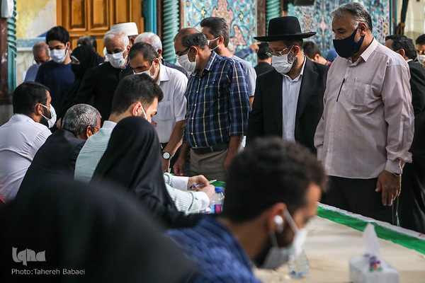 جشن انتخابات ۱۴۰۰ ـ تهران حسینیه ارشاد