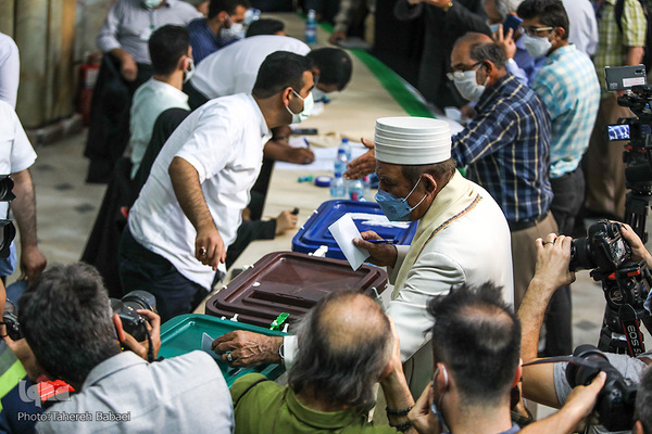 جشن انتخابات ۱۴۰۰ ـ تهران حسینیه ارشاد