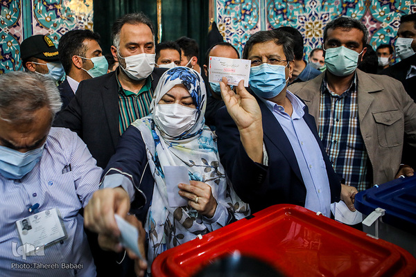 جشن انتخابات ۱۴۰۰ ـ تهران حسینیه ارشاد