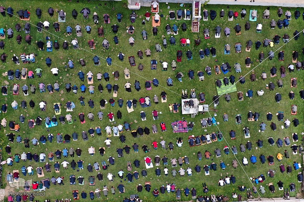 مسجد تاریخی۵۶۰ساله و بدون سقف در شمال شرق ترکیه