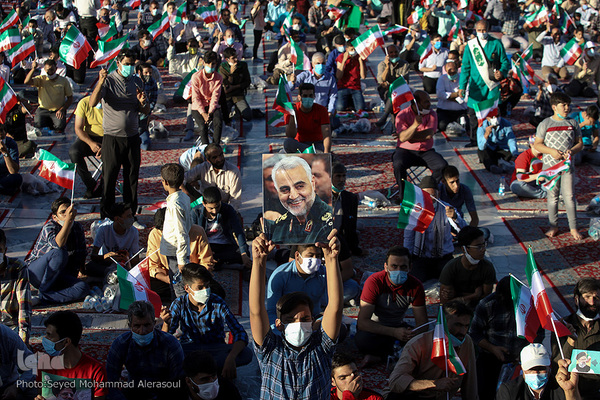 سخنرانی رییس‌جمهور منتخب در حرم مطهر رضوی