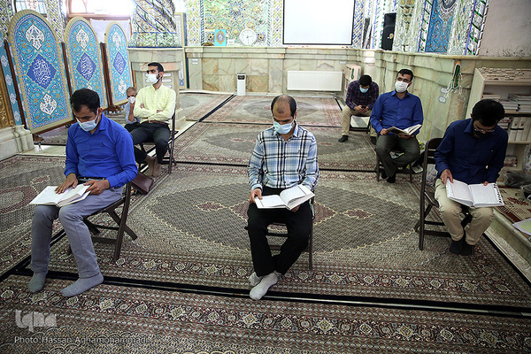 مرحله شهرستانی مسابقات سراسری حفظ و قرائت قرآن کریم در آستان مقدس امامزادگان پنج تن(ع) لویزان