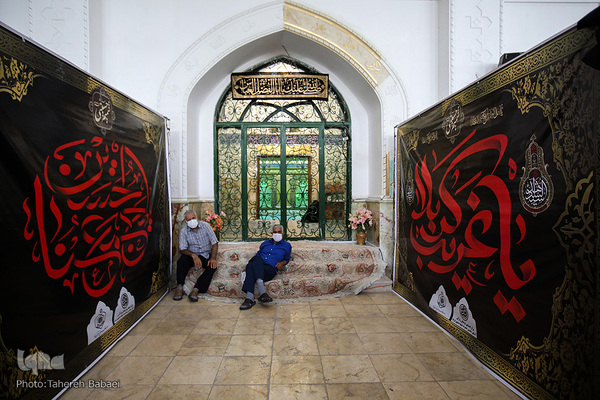 افتتاح نمایشگاه شمیم حسینی به مناسبت ایام محرم