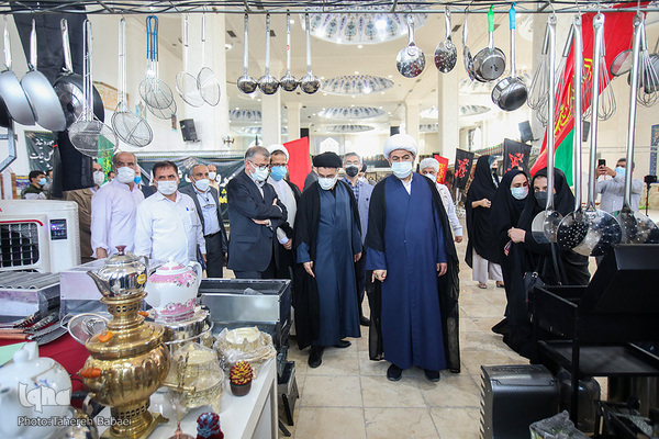 افتتاح نمایشگاه شمیم حسینی به مناسبت ایام محرم