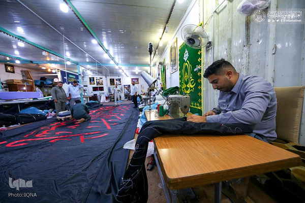 سیاه پوش شدن حرم امیرالمومنین (ع) در آستانه محرم