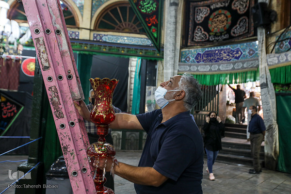 حال و هوای آغاز دهه محرم در تجریش