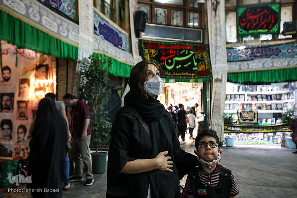 حال و هوای آغاز دهه محرم در تجریش