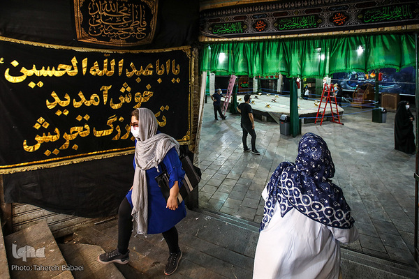 حال و هوای آغاز دهه محرم در تجریش