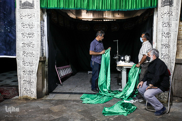 حال و هوای آغاز دهه محرم در تجریش