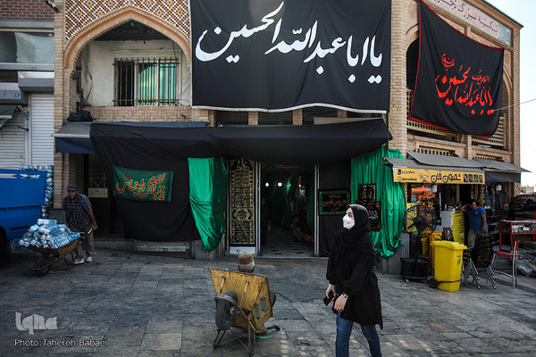 حال و هوای آغاز دهه محرم در تجریش