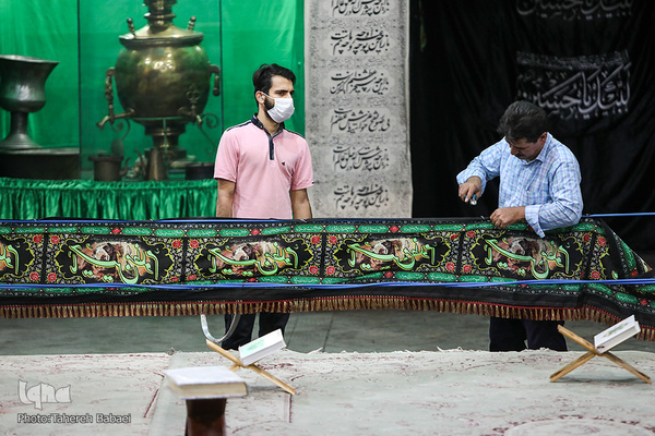 حال و هوای آغاز دهه محرم در تجریش