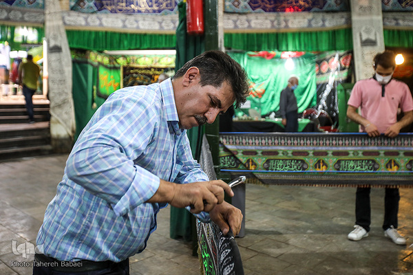 حال و هوای آغاز دهه محرم در تجریش