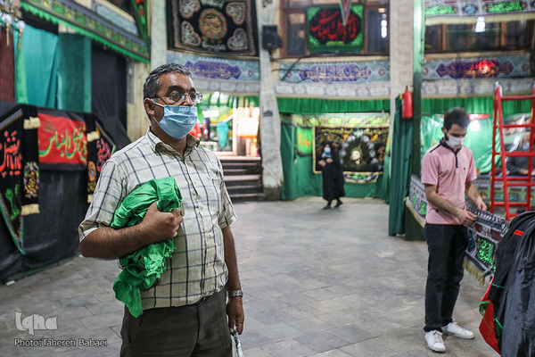 حال و هوای آغاز دهه محرم در تجریش