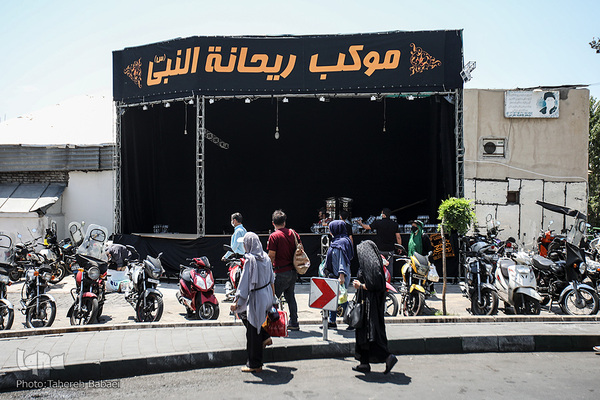 حال و هوای آغاز دهه محرم در تجریش