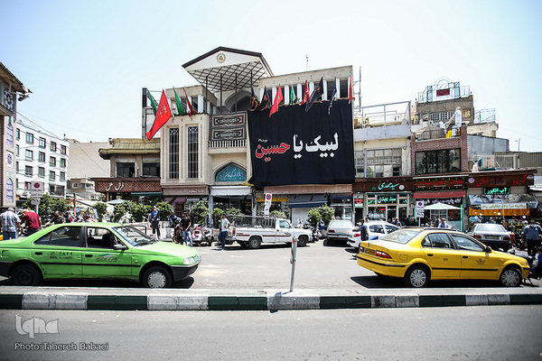 حال و هوای آغاز دهه محرم در تجریش