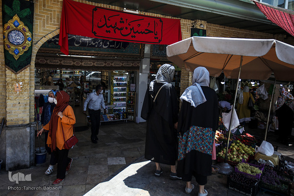 حال و هوای آغاز دهه محرم در تجریش