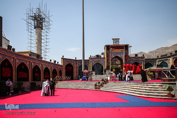 حال و هوای آغاز دهه محرم در تجریش