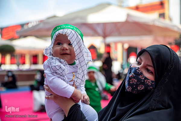 همایش شیرخوارگان حسینی در آستان مقدس امامزاده صالح (ع)