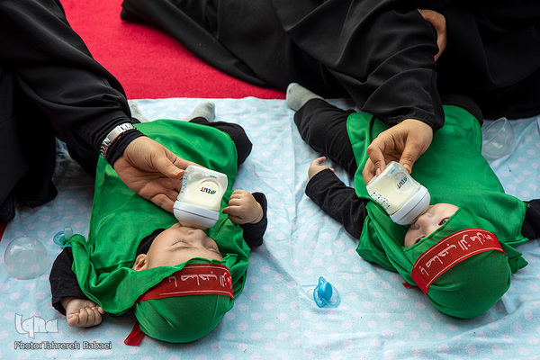 همایش شیرخوارگان حسینی در آستان مقدس امامزاده صالح (ع)