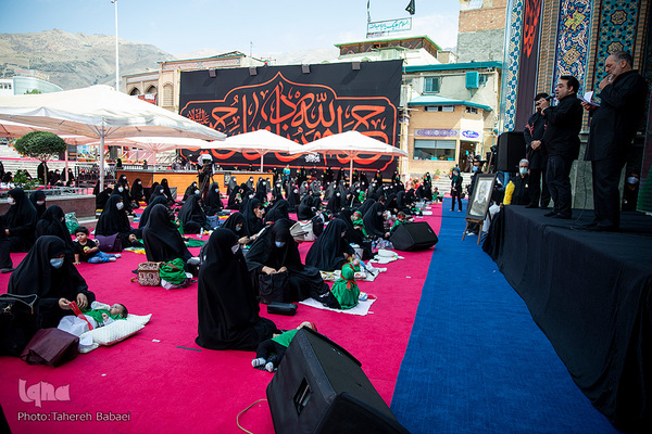 همایش شیرخوارگان حسینی در آستان مقدس امامزاده صالح (ع)