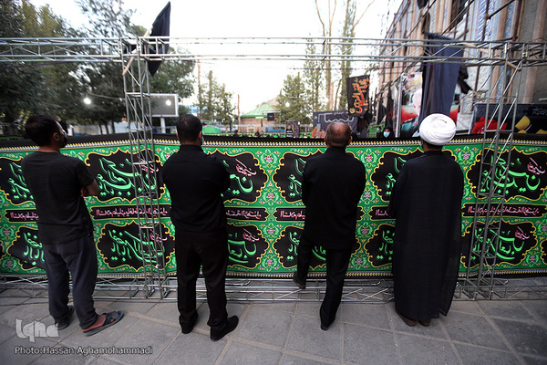 مراسم عزاداری چهارمین روز محرم در آستان مقدس امامزادگان عینعلی و زینعلی(ع)