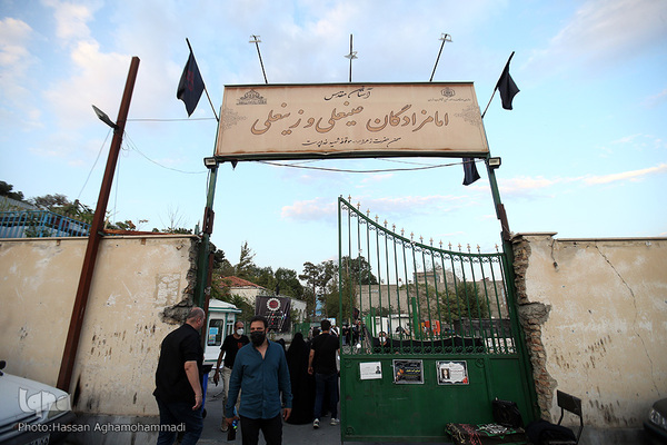 مراسم عزاداری چهارمین روز محرم در آستان مقدس امامزادگان عینعلی و زینعلی(ع)