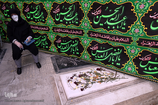 مراسم عزاداری چهارمین روز محرم در آستان مقدس امامزادگان عینعلی و زینعلی(ع)