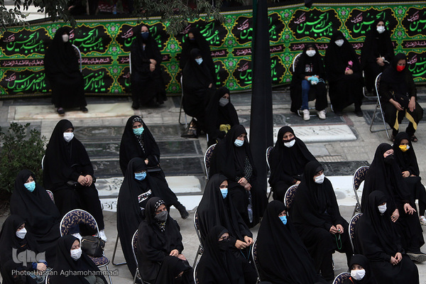 مراسم عزاداری چهارمین روز محرم در آستان مقدس امامزادگان عینعلی و زینعلی(ع)