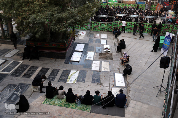 مراسم عزاداری چهارمین روز محرم در آستان مقدس امامزادگان عینعلی و زینعلی(ع)