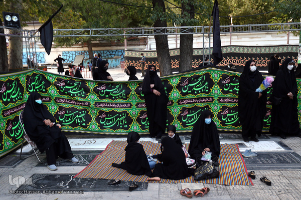 مراسم عزاداری چهارمین روز محرم در آستان مقدس امامزادگان عینعلی و زینعلی(ع)